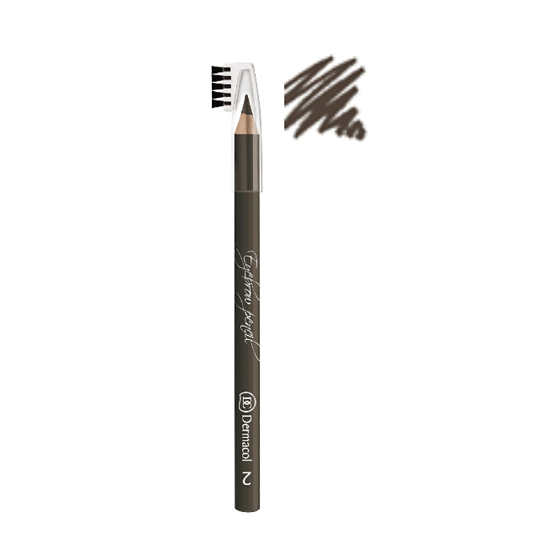 DERMACOL EYEBROW PENCIL - AVAILABLE IN 3 COLOURS - Beauty Bar 