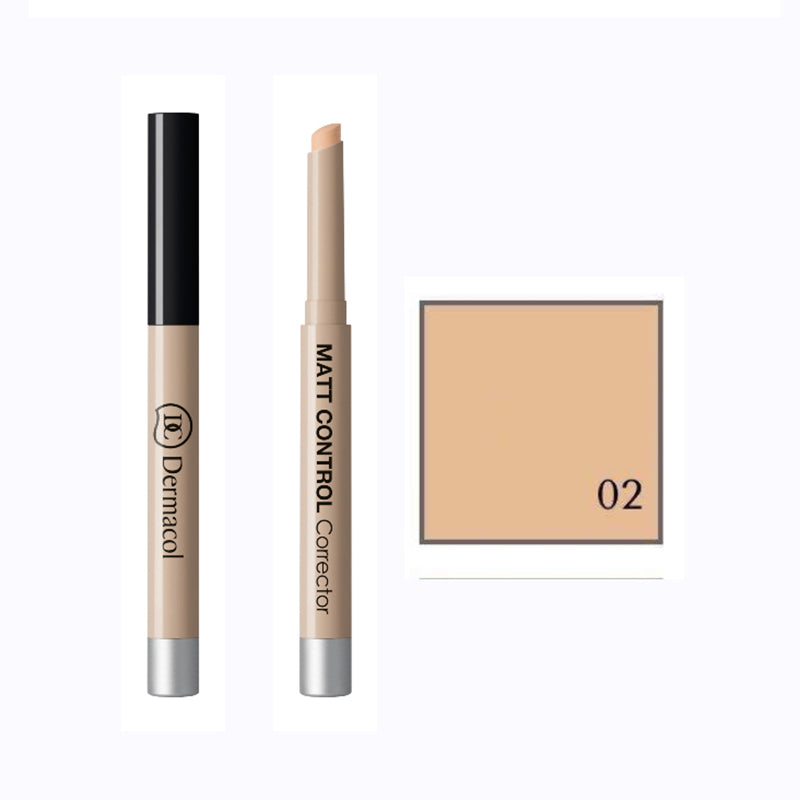 DERMACOL MATT CONTROL CORRECTOR - AVAILABLE IN 3 SHADES - Beauty Bar 