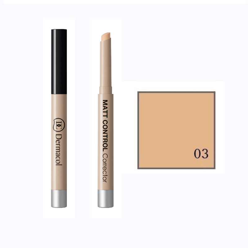 DERMACOL MATT CONTROL CORRECTOR - AVAILABLE IN 3 SHADES - Beauty Bar 