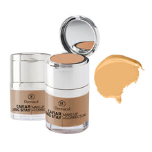 Load image into Gallery viewer, DERMACOL CAVIAR LONG STAY MAKE - UP &amp; CORRECTOR - AVAILABLE IN 5 SHADES - Beauty Bar 
