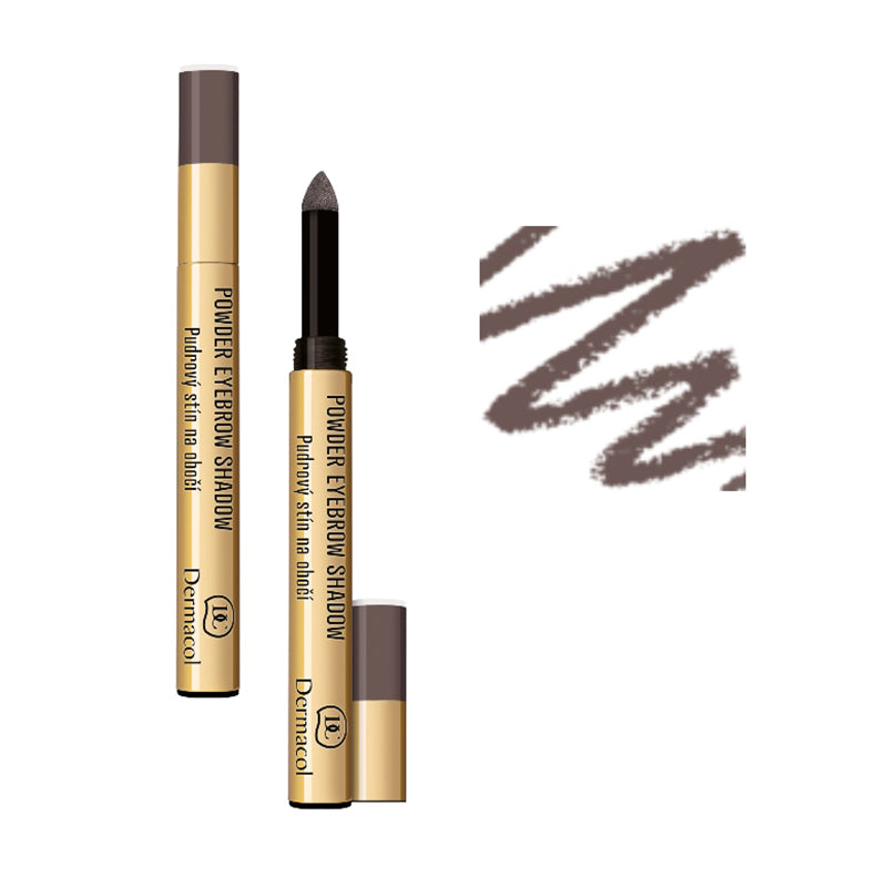 DERMACOL POWDER EYEBROW SHADOW - AVAILABLE IN 3 SHADES - Beauty Bar 