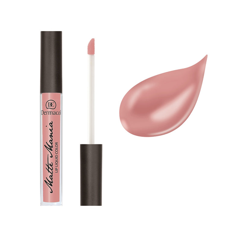 DERMACOL MATTE MANIA - LIQUID LIP COLOUR - AVAILABLE IN 18 SHADES - Beauty Bar 
