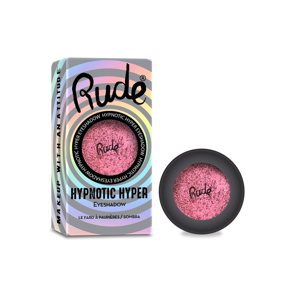 RUDE HYPNOTIC HYPER DUO CHROME EYESHADOW - AVAILABLE IN A VARIETY OF COLOURS - Beauty Bar Cyprus
