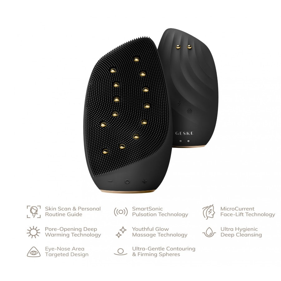 GESKE THERMO FACE BRUSH & LIFTER 8IN1 - AVAILABLE IN 2 COLOURS - Beauty Bar 