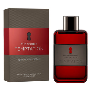 ANTONIO BANDERAS THE SECRET TEMPTATION EDT - AVAILABLE IN 2 SIZES - Beauty Bar Cyprus