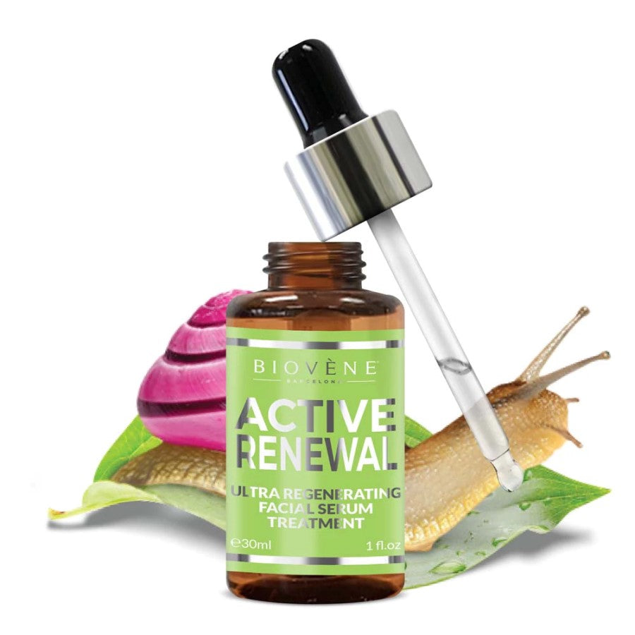 BIOVENE ACTIVE RENEWAL ULTRA REGENERATING FACIAL SERUM TREATMENT 30ML - Beauty Bar 