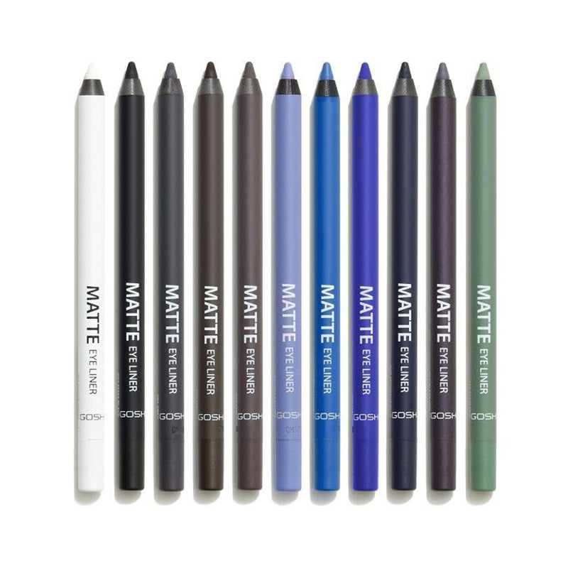 GOSH MATTE EYELINERS - AVAILABLE IN 12 SHADES - Beauty Bar 