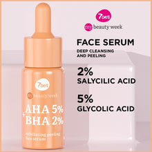 Load image into Gallery viewer, 7DAYS AHA 5%+BHA 2% EXFOLIATING PEELING SERUM 20ML - Beauty Bar 
