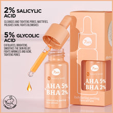 Load image into Gallery viewer, 7DAYS AHA 5%+BHA 2% EXFOLIATING PEELING SERUM 20ML - Beauty Bar 
