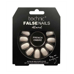 TECHNIC FALSE NAILS ALMOND FRENCH OMBRE - Beauty Bar 