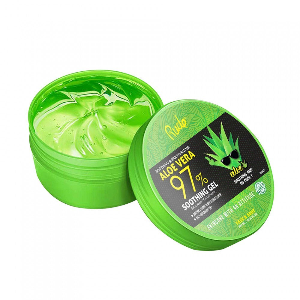RUDE ALOE VERA SOOTHING GEL 300ML - Beauty Bar 