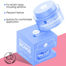 Load image into Gallery viewer, 7DAYS AQUA INFUSION HAYALURONIC MASK 50ML - Beauty Bar 
