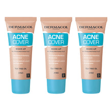 Load image into Gallery viewer, DERMACOL ACNECOVER MAKE-UP - AVAILABLE IN 3 SHADES - Beauty Bar 
