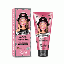 Load image into Gallery viewer, RUDE PIRATE&#39;S CHEST METALLIC PEEL-OFF MASK - AHOY,ME HEARTIES! (TIGHTENING) - Beauty Bar Cyprus
