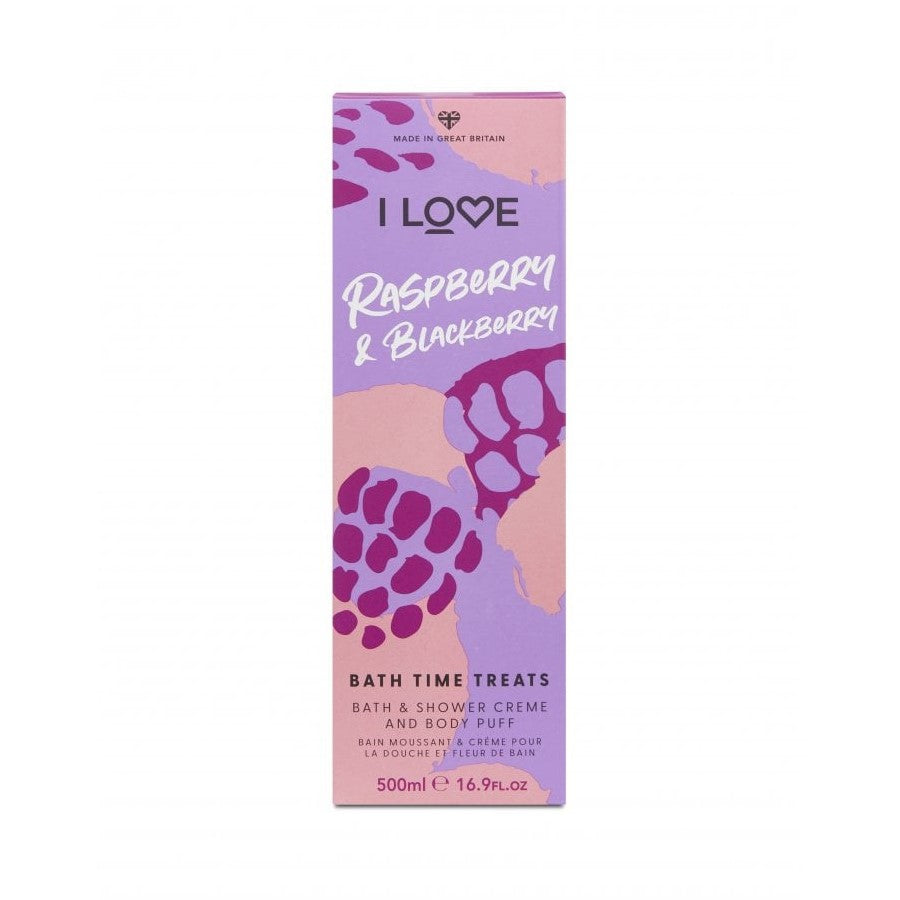 I LOVE BATH TIME TREAT RASPBERRY & BLACKBERRY - Beauty Bar 