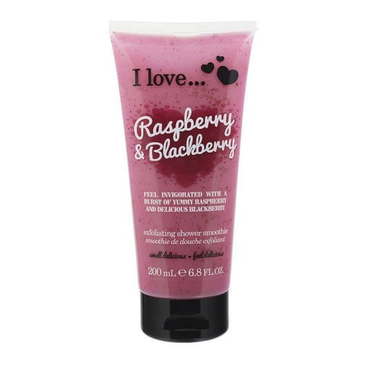 I LOVE RASBERRY & BLACKBERRY SHOWER SMOOTHIE SCRUB 200ML - Beauty Bar 