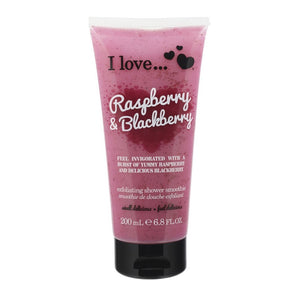 I LOVE RASBERRY & BLACKBERRY SHOWER SMOOTHIE SCRUB 200ML - Beauty Bar 