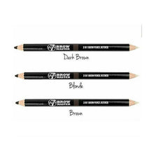 Load image into Gallery viewer, W7 BROW MASTER 3 IN 1 PENCIL - AVAILABLE IN 3 SHADES - Beauty Bar Cyprus
