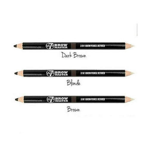 W7 BROW MASTER 3 IN 1 PENCIL - AVAILABLE IN 3 SHADES - Beauty Bar Cyprus