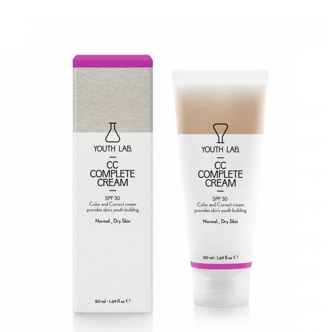 YOUTH LAB CC COMPLETE CREAM SPF 30 NORMAL SKIN 50ML - Beauty Bar Cyprus