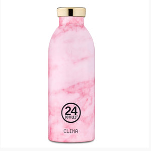 24BOTTLES CLIMA BOTTLE 500ML PINK MARBLE - Beauty Bar 