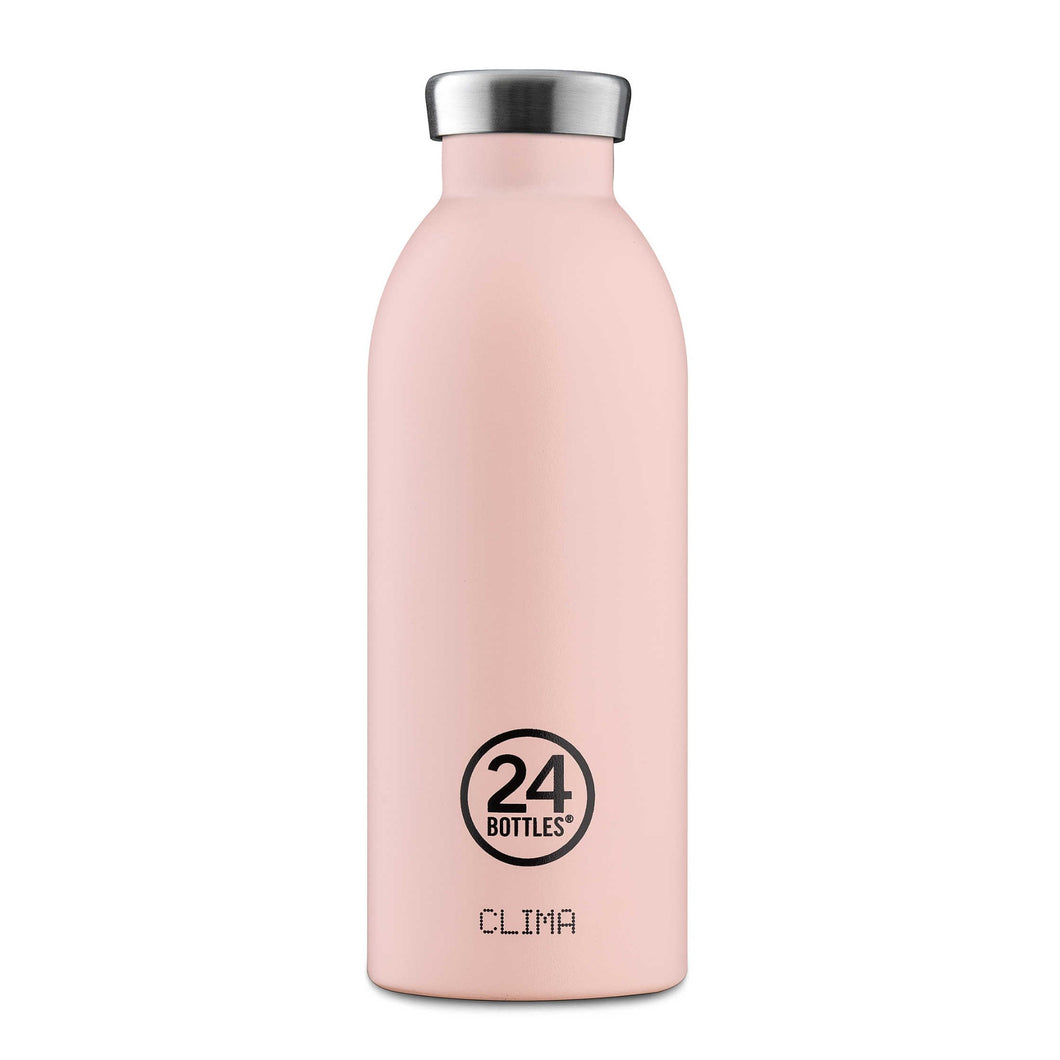 24BOTTLES CLIMA BOTTLE 500ML STONE DUSTY PINK - Beauty Bar 