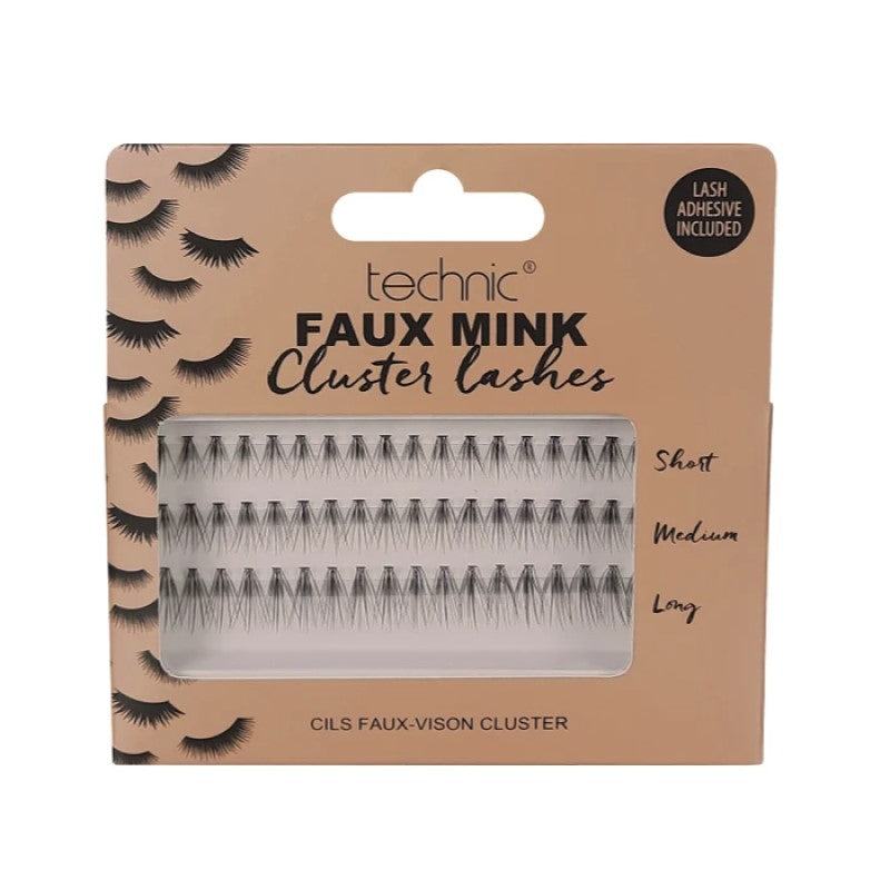 TECHNIC FAUX MINK INDIVIDUAL CLUSTER LASHES - Beauty Bar 