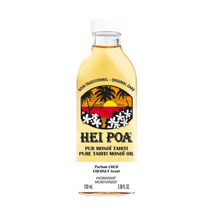 HEI POA PURE TAHITI MONOI OIL COCONUT 100ML - Beauty Bar 