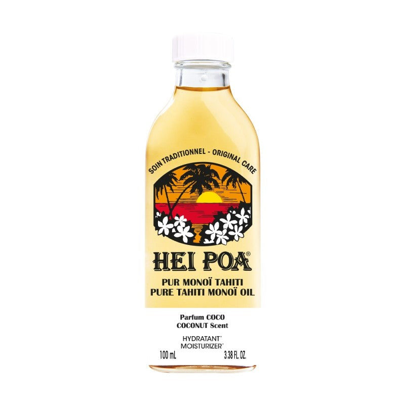 HEI POA PURE TAHITI MONOI OIL COCONUT 100ML - Beauty Bar 