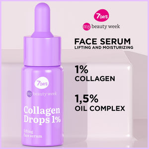 7DAYS COLLAGEN DROPS 1% LIFTING SERUM 20ML - Beauty Bar 