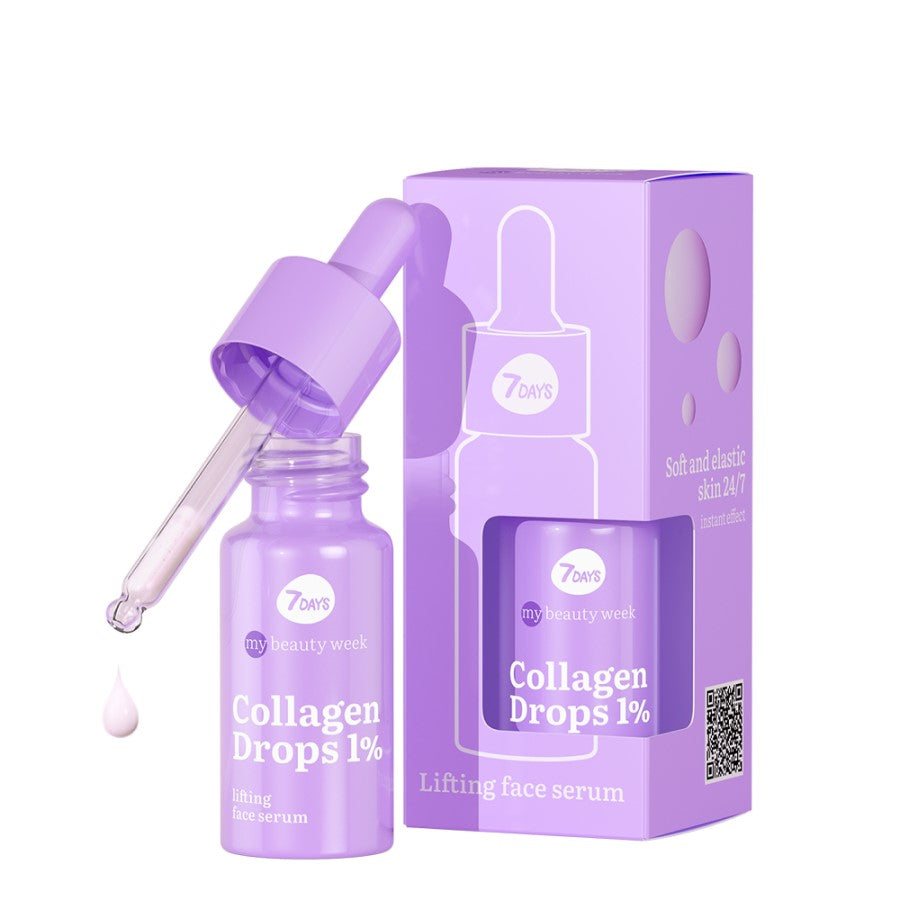 7DAYS COLLAGEN DROPS 1% LIFTING SERUM 20ML - Beauty Bar 