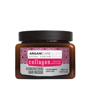 ARGANICARE COLLAGEN HAIR MASQUE 500ML - Beauty Bar Cyprus
