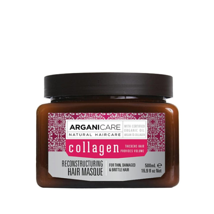 ARGANICARE COLLAGEN HAIR MASQUE 500ML - Beauty Bar Cyprus