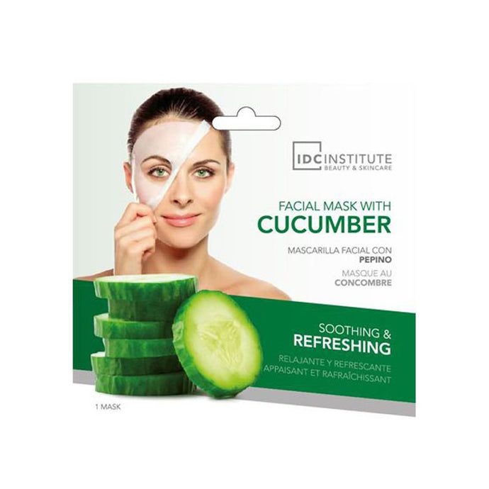 IDC FACIAL MASK WITH CUCUMBER - Beauty Bar 