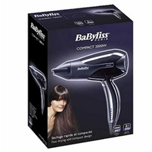 Load image into Gallery viewer, BABYLISS HAIR DRYER COMPACT 2000W D212E - Beauty Bar Cyprus
