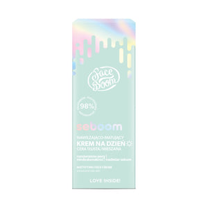FACE BOOM SEBOOM MOISTURIZING & MATTIFYING DAY CREAM 50ML - Beauty Bar 