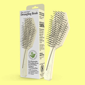 BIOVENE THE CONSCIOUS™ BIODEGRADABLE DETANGLING BRUSH, WET & DRY HAIR - AVAILABLE IN 4 COLOURS - Beauty Bar 