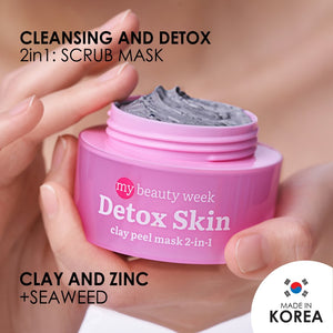 7DAYS DETOX SKIN CLAY PEEL MASK DETOX SKIN 50ML - Beauty Bar 