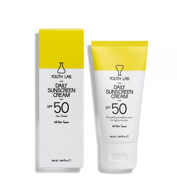 YOUTH LAB DAILY SUNSCREEN SPF 50 ALL SKIN TYPES 50ML - Beauty Bar 