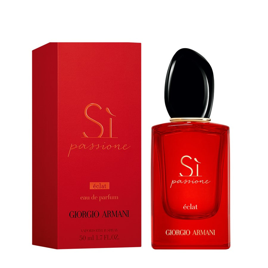 GIORGIO ARMANI SÌ PASSIONE ÉCLAT EDP - AVAILABLE IN 3 SIZES - Beauty Bar 