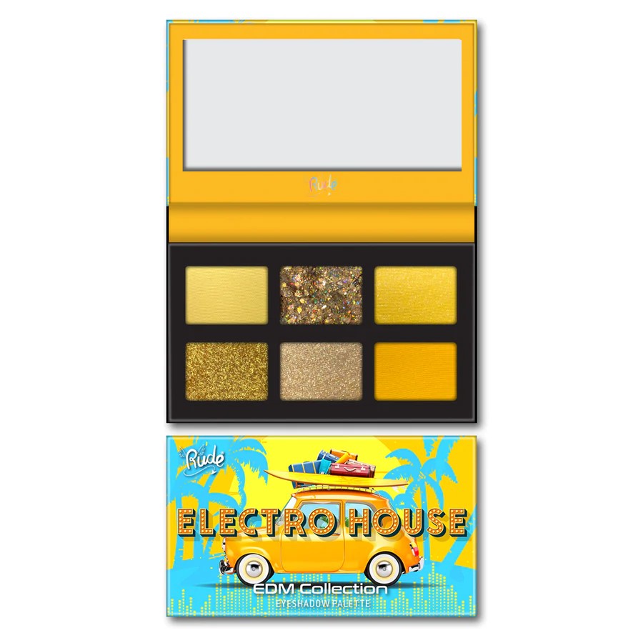 RUDE EDM COLLECTION PALETTE - AVAILABLE IN 6 COLOUR COMBINATIONS - Beauty Bar 