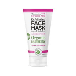 BIOVENE THE CONSCIOUS™ GLYCOLIC ACID EXFOLIATING FACE MASK ORGANIC RASPBERRY 50ML - Beauty Bar 