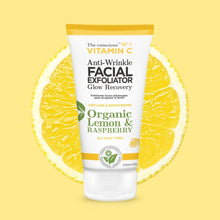 Load image into Gallery viewer, BIOVENE THE CONSCIOUS™ VITAMIN C ANTI-WRINKLE FACIAL EXFOLIATOR ORGANIC LEMON &amp; RASPBERRY 150ML - Beauty Bar 
