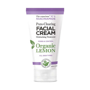 BIOVENE THE CONSCIOUS™ NIACINAMIDE PORE-CLEARING FACIAL CREAM ORGANIC LEMON 50ML - Beauty Bar 