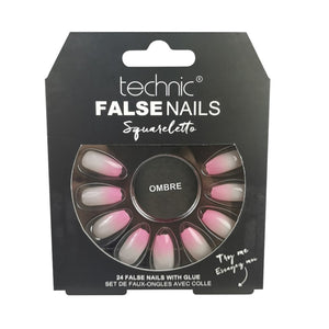 TECHNIC FALSE NAILS SQUARELETTO - OMBRE - Beauty Bar 