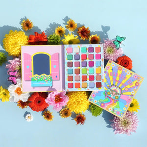 RUDE FLOWER CHILD 30 SHADOWS PALETTE - FRESHLY CUT - Beauty Bar 