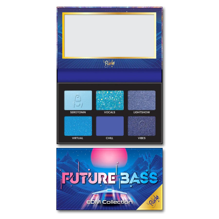 RUDE EDM COLLECTION PALETTE - AVAILABLE IN 6 COLOUR COMBINATIONS - Beauty Bar 