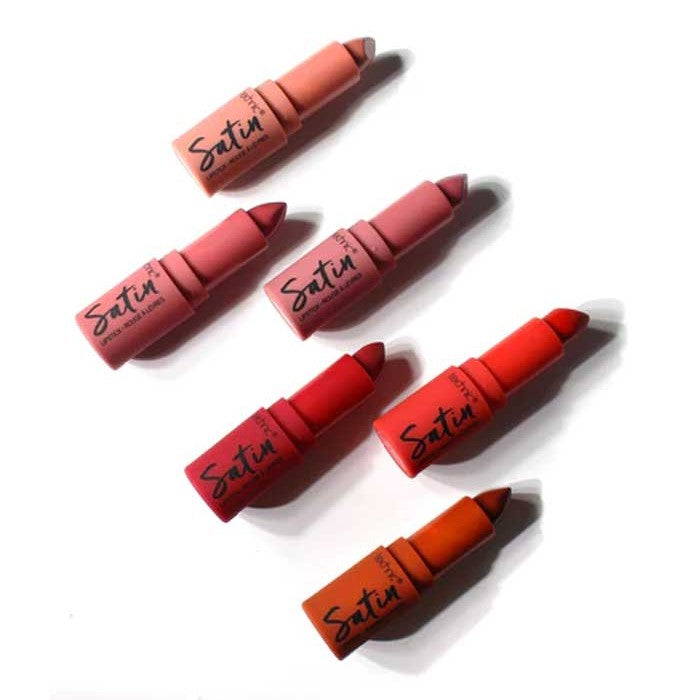 TECHNIC SATIN LIPSTICK - AVAILABLE IN 6 SHADES - Beauty Bar 