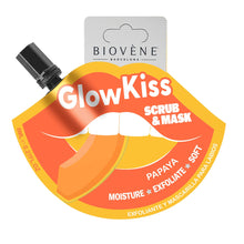 Load image into Gallery viewer, BIOVENE GLOW KISS PAPAYA LIP SCRUB &amp; MASK 8ML - Beauty Bar 

