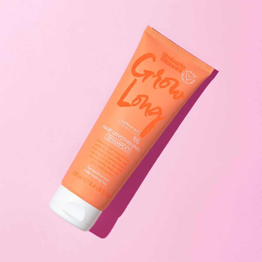 UMBERTO GIANNINI-GLOW LONG HAIR SHAMPOO WITH CAFFEINE 250ML - Beauty Bar 
